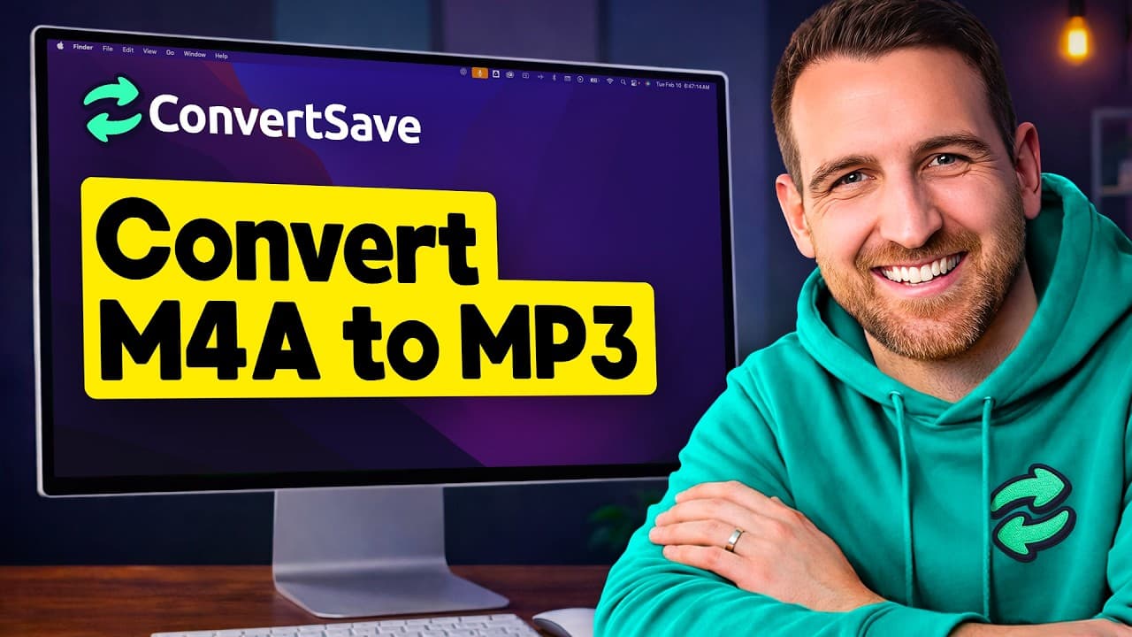 How to Convert M4A to MP3 on Windows & Mac